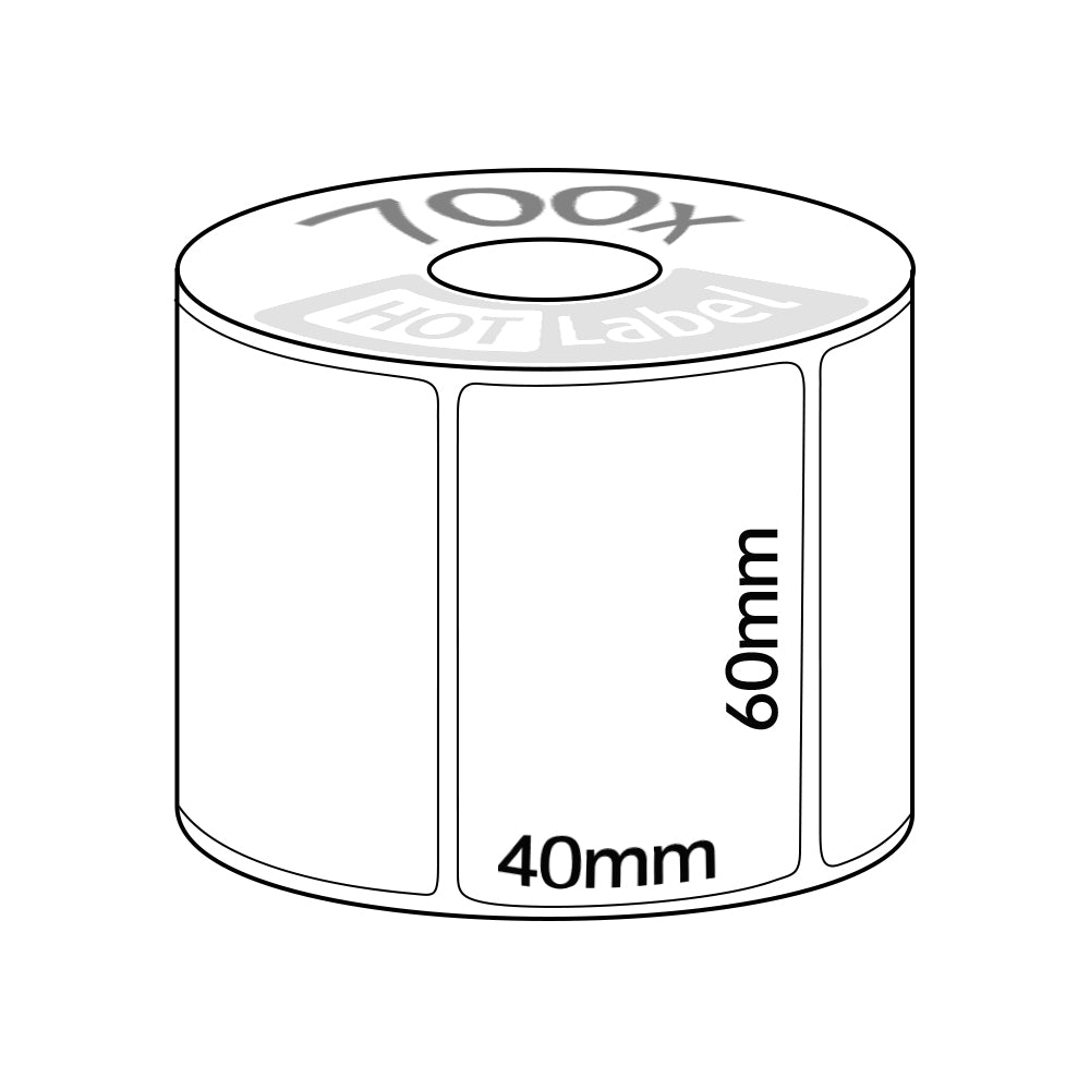 60mm*40mm*800 thermal label by HotLable - Australian Store