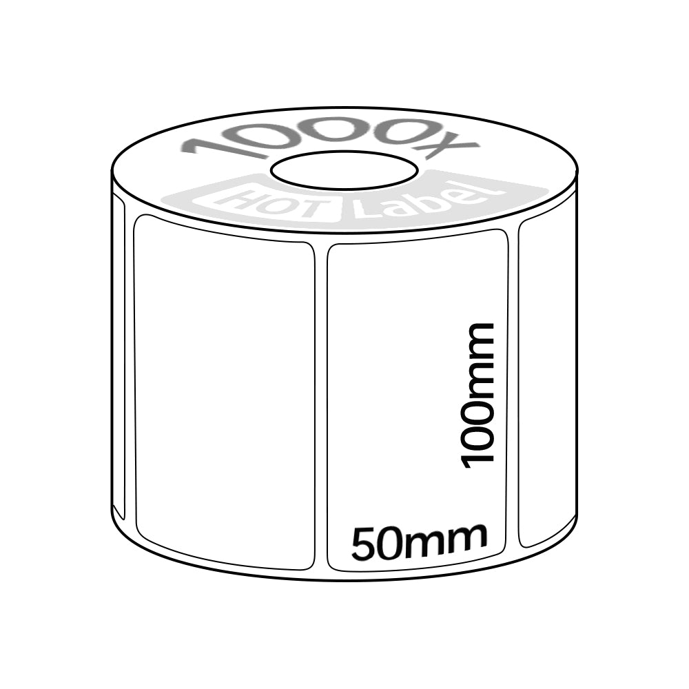 100mm*50mm*1000 thermal label by HotLable - Australian Store