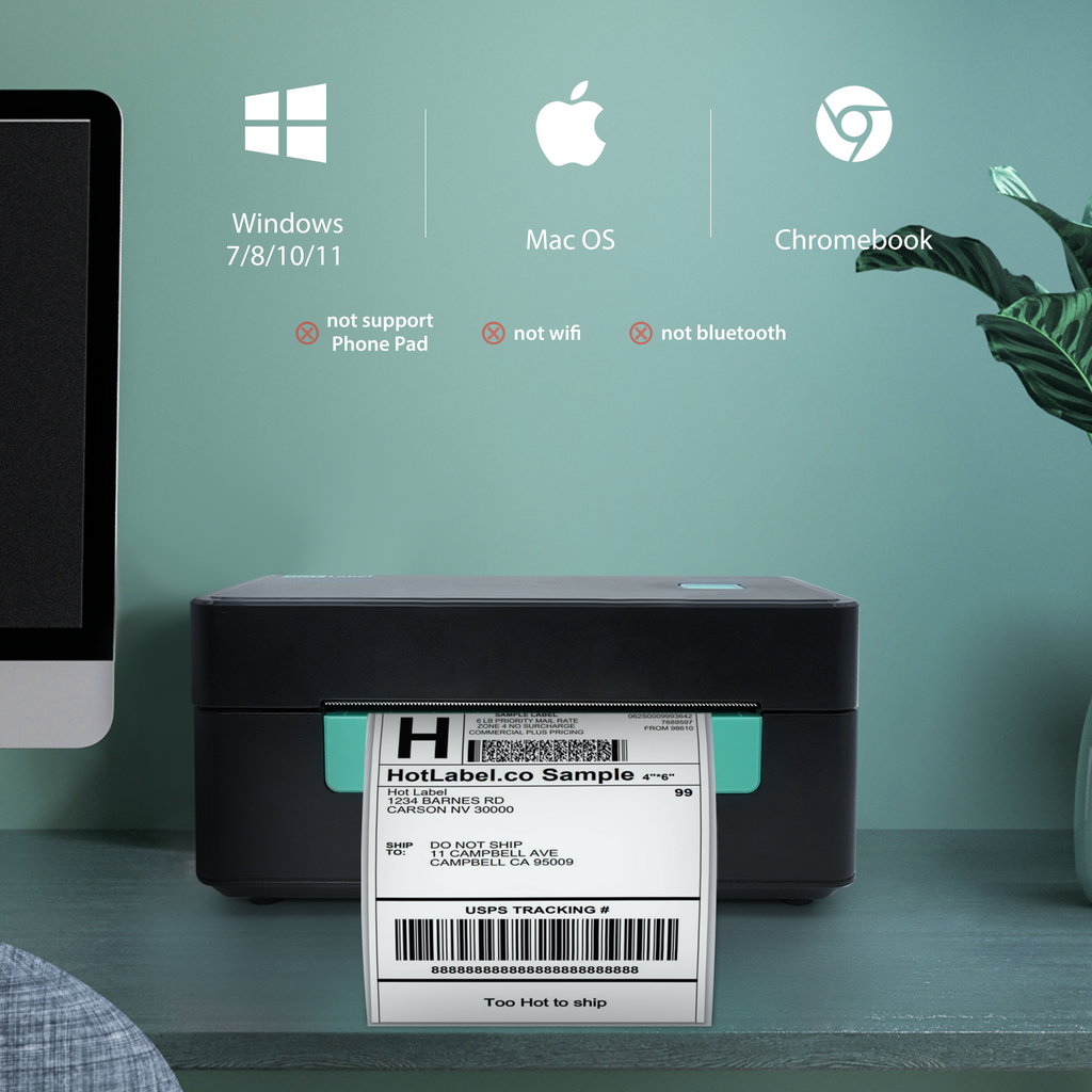 Sample Hot Label Label M9 Thermal Label Printer | Hotlable Australia | Direct Print – HotLabel