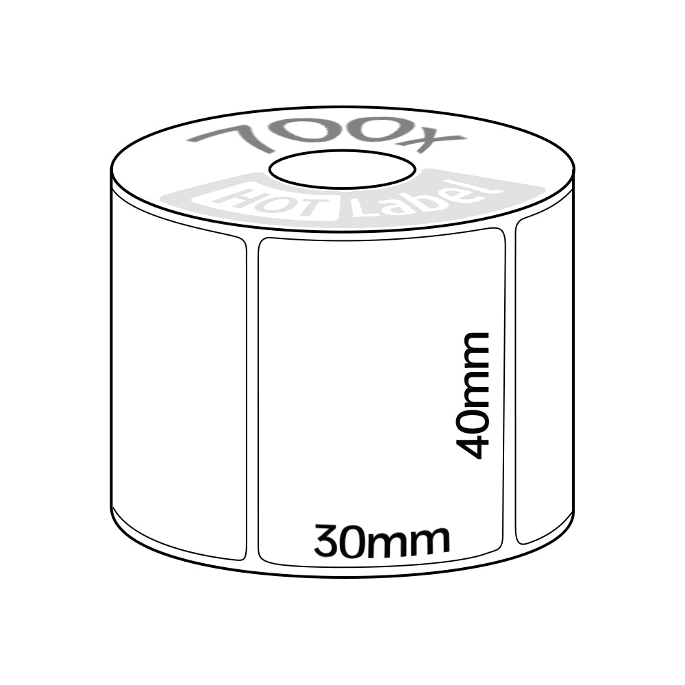 40mm*30mm*700 thermal label